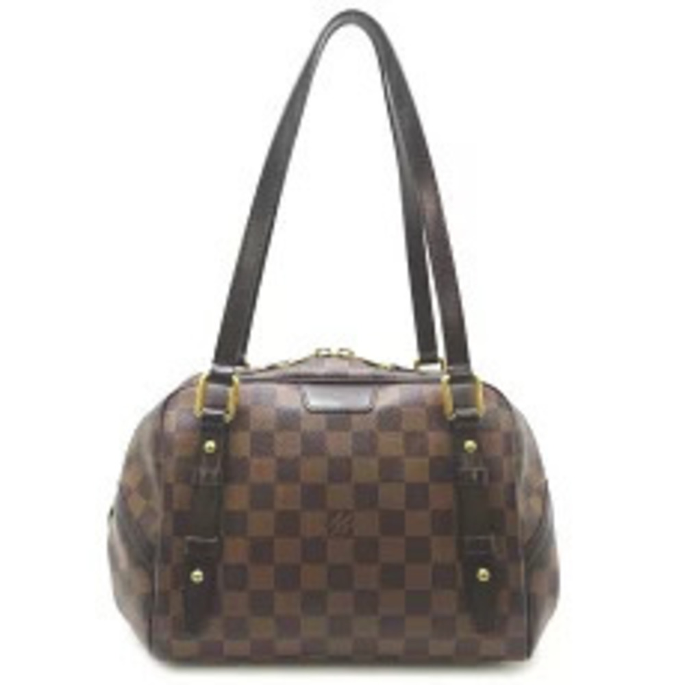 Louis Vuitton Rivington Handbag Damier Ebene Brown